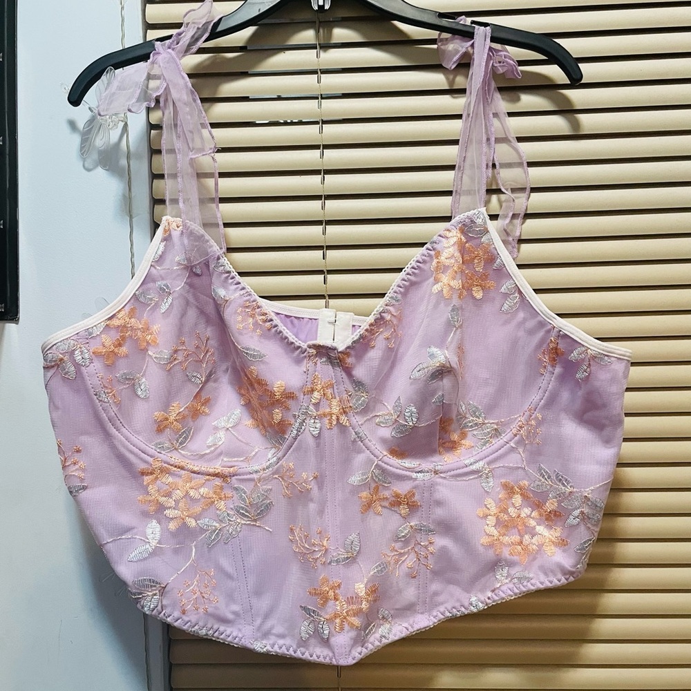 Shein Curve plus size corset top